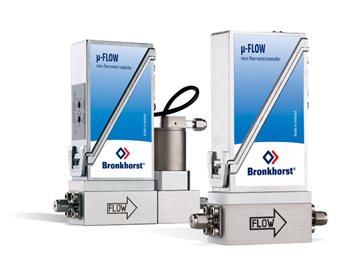 Régulateurs de débit / débitmètres massiques pour liquides - série µ-FLOW 