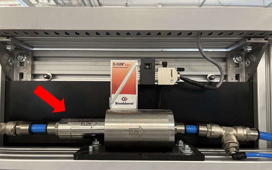 IN-LINE filter voor gas flow instrumenten