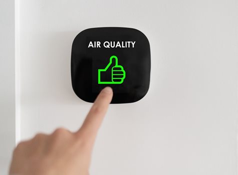 Flow control voor indoor luchtkwaliteit verbetering