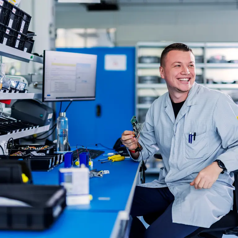 Produktion bei Bronkhorst Instruments