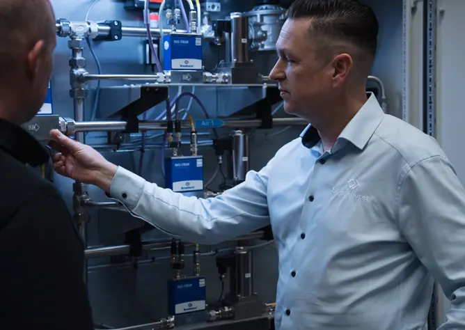 Bronkhorst MASS-STREAM solution