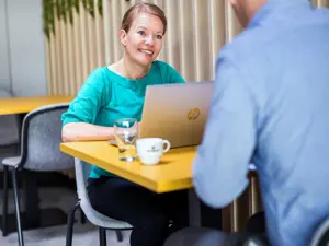 Kennismakingsgesprek bij Bronkhorst